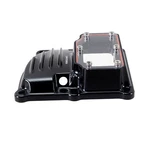 Black Visible Transmission Top Engine Cover For Harley 18+ Fltc Flh Flsb Fxbr/s. Fixed Price $79.95.