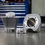 & Cycle Bolt-in Sidewinder 4" Big Bore Kit Silver 910-0650. Fixed Price $1558.99.