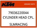 Ktm Oem Part 79036220044 Cylinder Head Cpl.. Fixed Price $911.89.