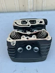 Harley Davidson Touring Softail Dyna Black Cylinder Head 17193-06B. Fixed Price $185.00.