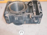 1983-86 Honda VT500C Shadow 1983-84 VT500FT Ascot Rear Cylinder Std 71MM. Fixed Price $50.00.