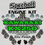 Engine Kit For Rebuild Of Kawasaki Specbolt Oe Zinc Fasteners. Fixed Price $46.99.