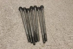 86 Honda Shadow VT700C Engine Top End Cylinder Head Bolts (7) 90015-MG8-000. Fixed Price $12.00.