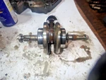 70-71 Honda US90K0 Crankshaft/connecting Rod. Fixed Price $39.99.