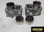 89-98 Honda PC800 Pacific Coast Engine Rear Front Cylinder Jug Pistons Block Set. Fixed Price $34.00.
