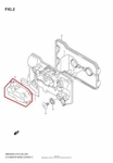 New Oem Suzuki AN650 Burgman Breather Cover. Fixed Price $49.95.