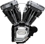 S&s Engine T124, 640GE Cams, Wrinkle Black/chrome, Harley Touring 07-16. Fixed Price $7908.27.