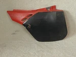 1987 Honda CR250R Left Side Cover Number Plate 83620-KS6-700ZA. Fixed Price $28.00.